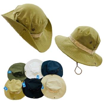 Floppy Boonie Hat [Solid Colors] Snap-Up Sides